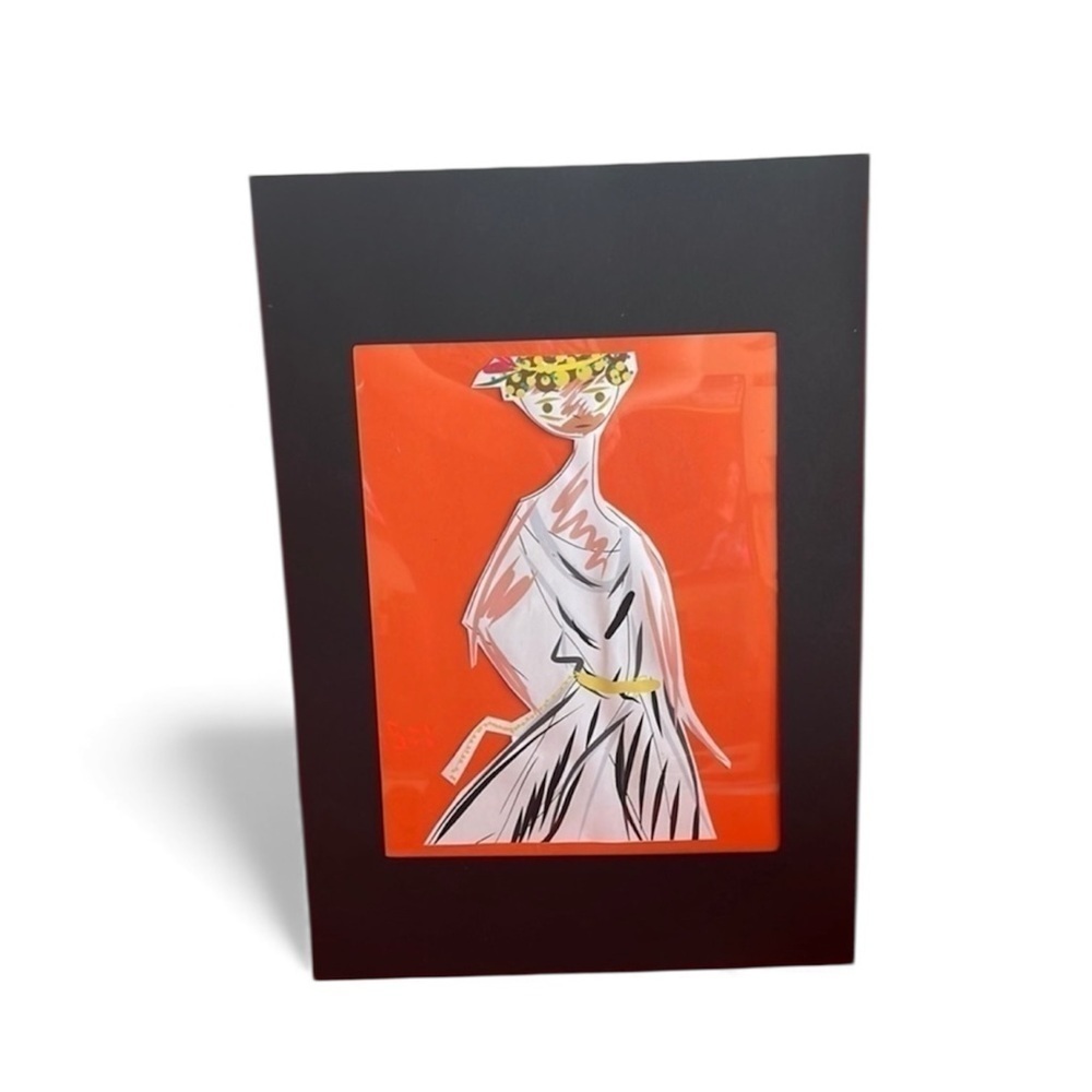 Handmade digital cutout book illustration by me nwt once purchased of my labels